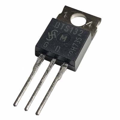 Transistor MOSFET C-N 60V 24A TO-220 BTS132