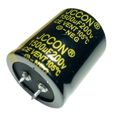 Capacitor Electrolítico 1500uF 200V 105° 35x40mm CE-1500uF-200V 