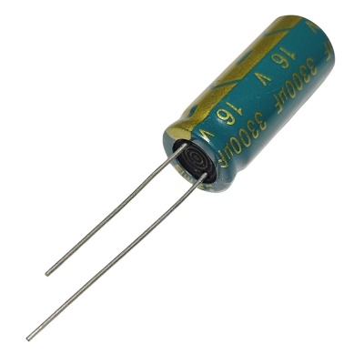 Capacitor Electrolítico 3300uF 16V 105º 10x24mm CE-3300uF-16V 