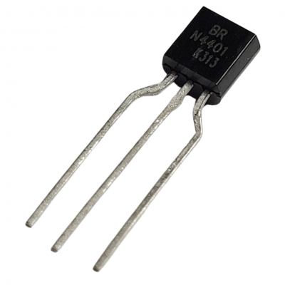 Transistor BJT NPN 40V .6A  TO-92 BRN4401