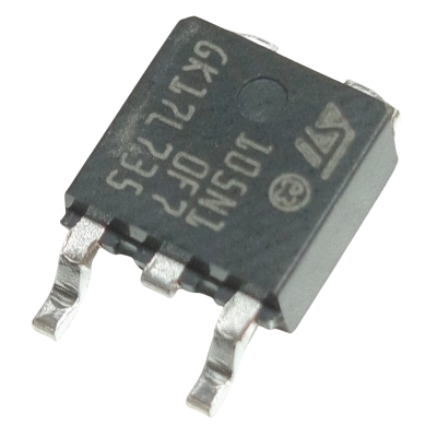 Transistor MOSFET C-N 100V 80A DPAK STD105N10F7 105N10F7