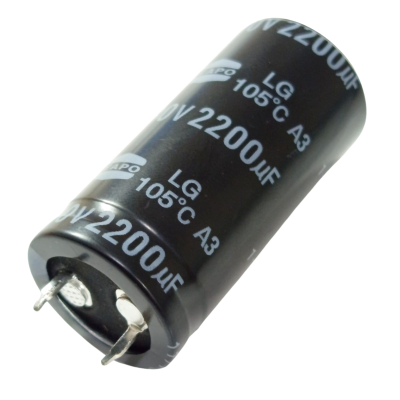 Capacitor Electrolítico 2200uF 80V 105° 22x45mm CE-2200uF-80V